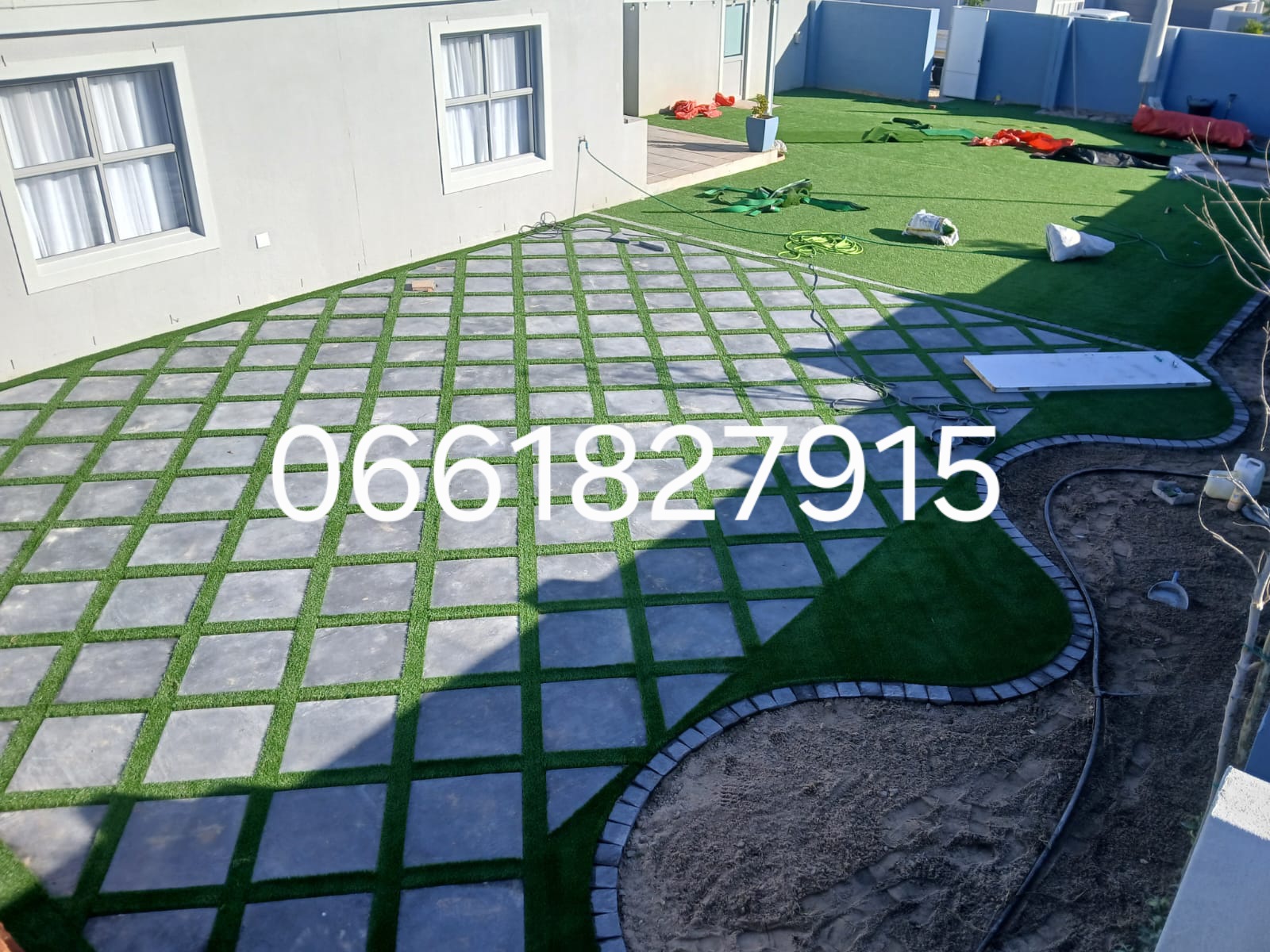 LOW MAINTENANCE # ARTIFICIAL GRASS #BLOCK AND TURF #WATER WISE MANAGEMENT image 1
